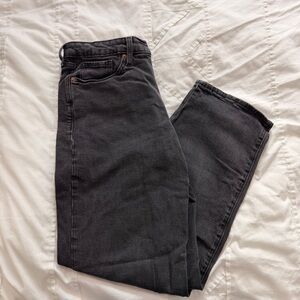 Old Navy Women's Black Straight Leg Jeans